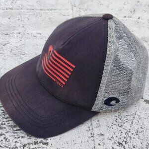 Costa Men Hat Baseball Sport Cap Gray/Navy Hat Size Adjustable